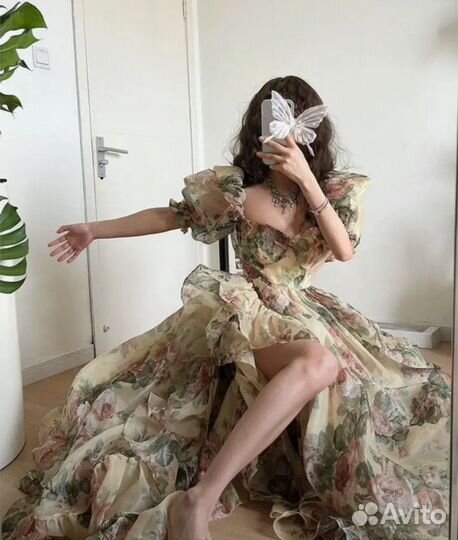 Винтажное платье на выпускной