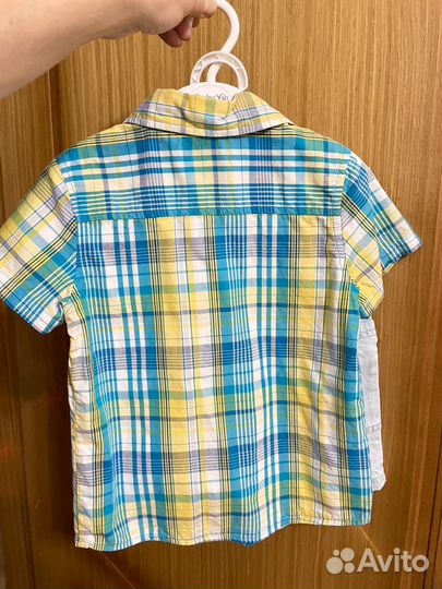 Костюм шорты и рубашка для мальчика 98-110