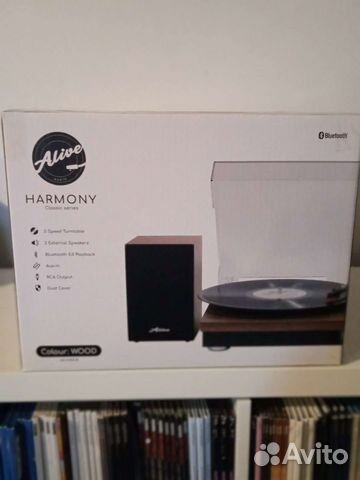 Виниловый проигрыватель Alive Audio Harmony