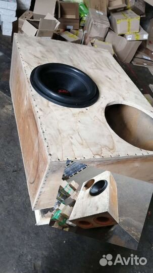 Короб для сабвуфера 2 18