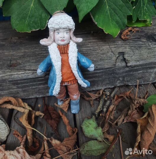 Игрушки на ёлку ватные