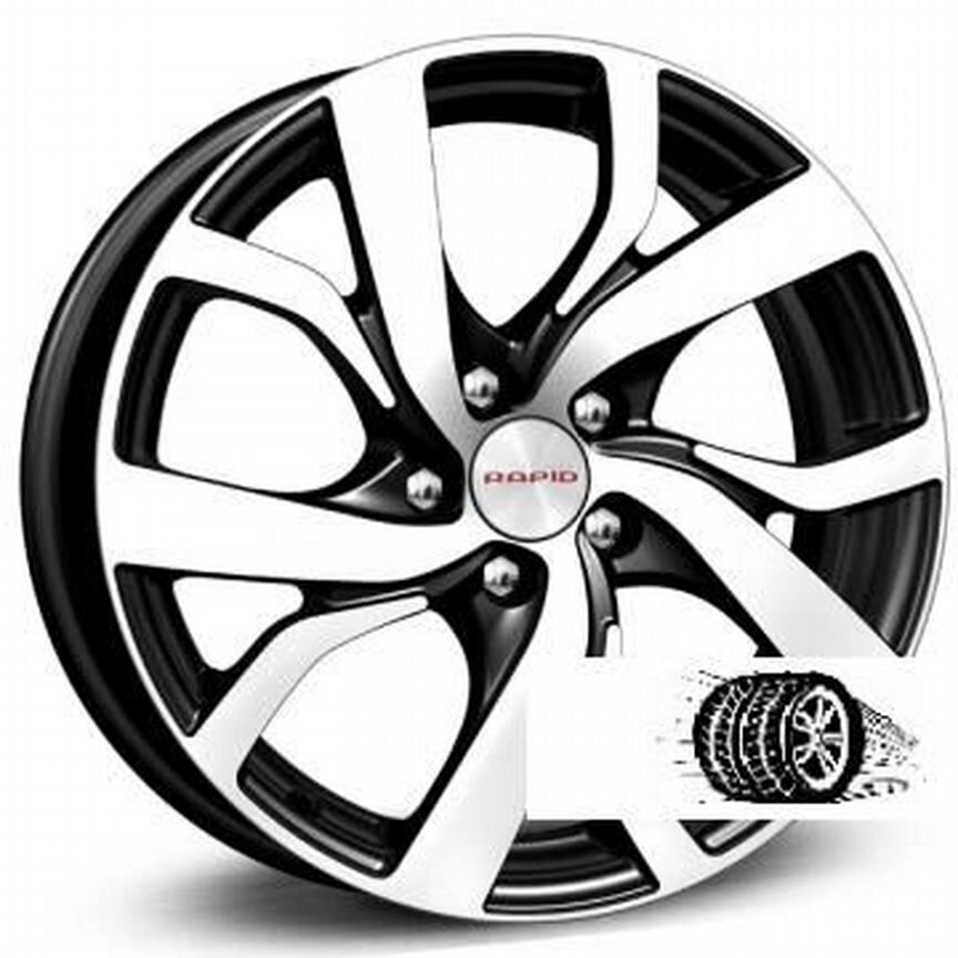 Литые диски K&K 6.5×R16 5×114.3