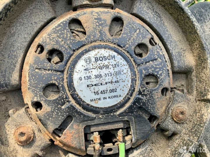 Вентилятор охлаждения Chevrolet Cruze