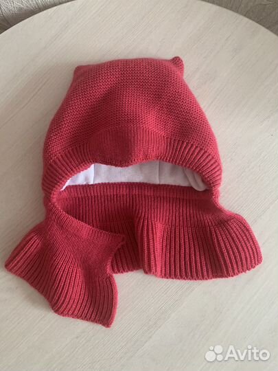 Шапка-шлем для девочки