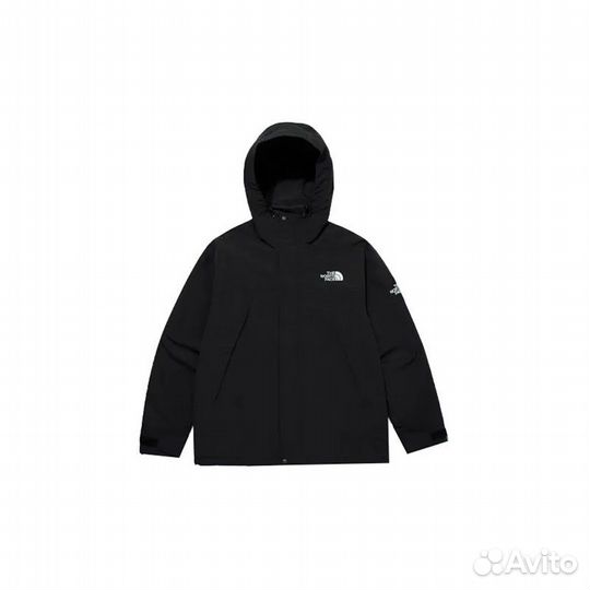 THE north face Windbreaker Jackets Unisex Black+Gift Bag (XS)(44)