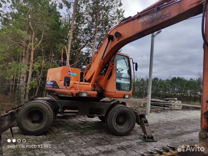 Колёсный экскаватор Daewoo Solar SL130W-V, 2006
