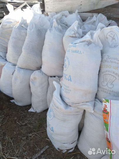 Навоз перегной в мешках коровяк