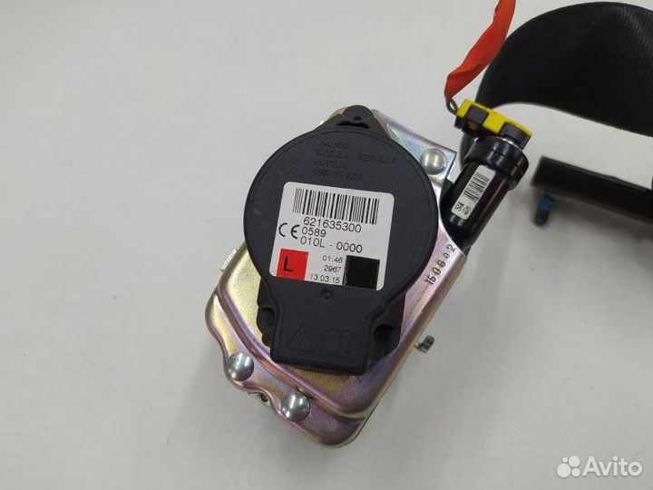 Б/У Б/У Ремень безопасности Черный R1 Англия