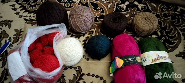 Пряжа, нитки для вязания