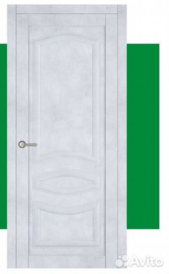 Дверь межкомнатная М-2 Бетон снежный Carda