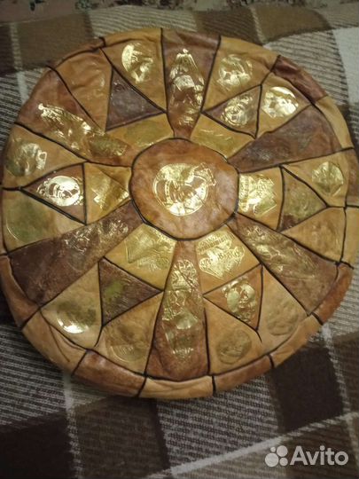 Подушка кожаная Египет