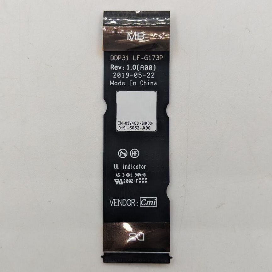 [05Y4C0] Шлейф 05y4c0, Dell Xps 13 7390 2 В 1