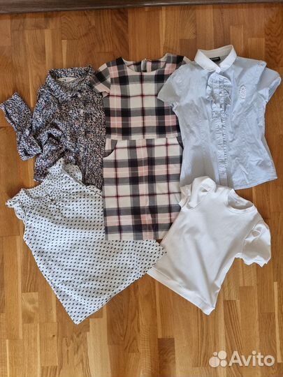 Вещи пакетом на девочку 128 134