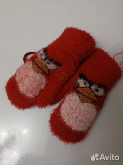 Новые варежки за Барни или 60р