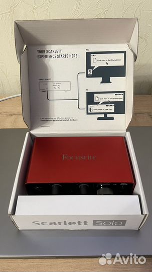 Звуковая карта Focusrite Scarlett Solo 3rd Gen