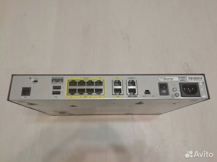 Cisco 3750, 3400, 1811, 2621