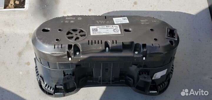 Панель приборов Skoda Octavia A7