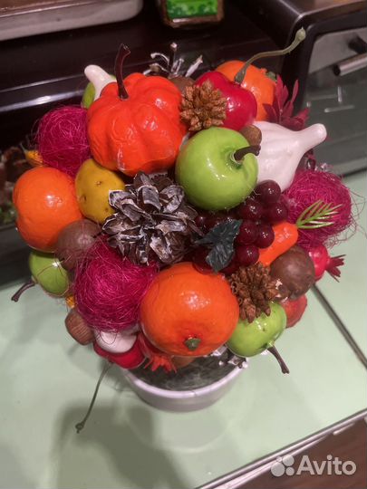 Дерево счастья. Топиарий осенний