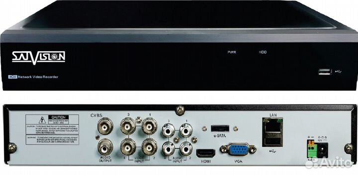 SVR-4115P v3.0 видеорегистратор гибридный