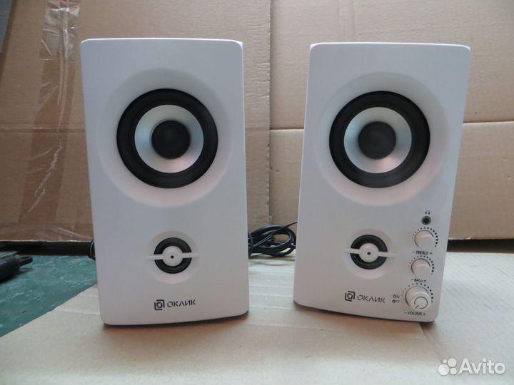 Колонки активные Оклик. Новые