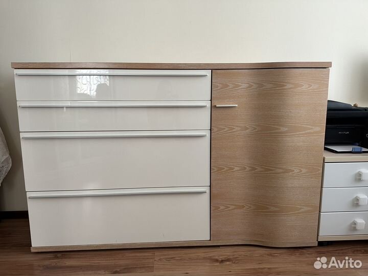Комод белый бу