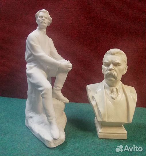 Статуэтка, бюст М. Горький СССР