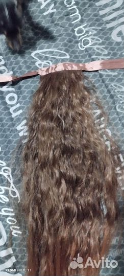 Волосы на заколках,на крабе,хвосты,резинки