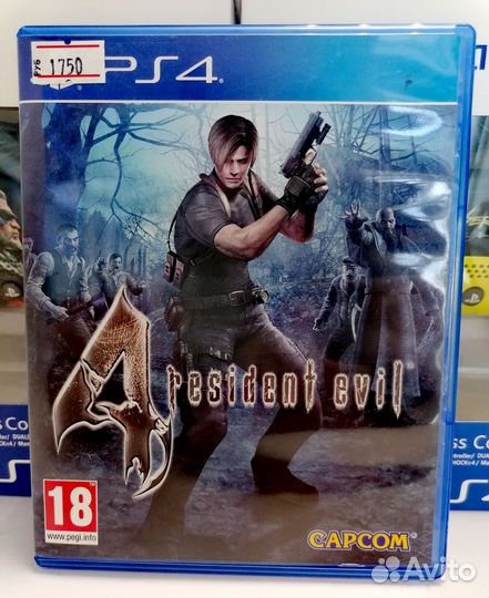 Resident evil 4 ps4 б/у