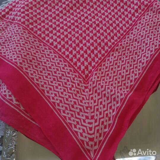 Хлопок орнамент большой платок