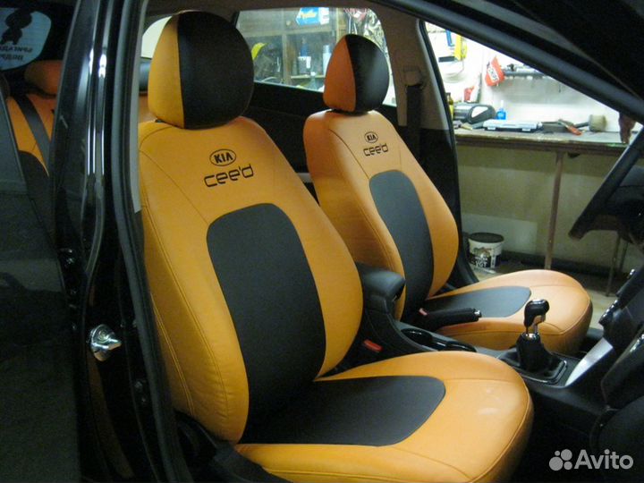 Авточехлы из экокожи