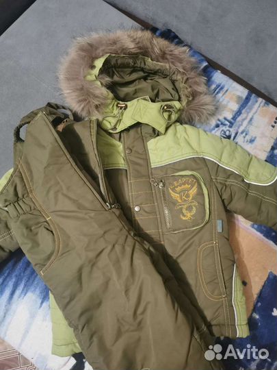 Зимний костюм для мальчика 98р
