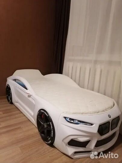 Объемная 3D кровать-машина Romeo