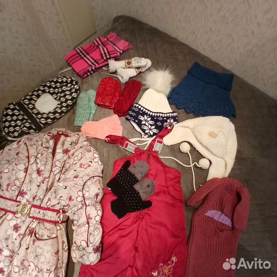 Вещи пакетом на девочку 110 116