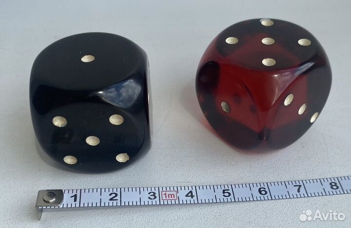 Кубики(кости) игральные, большие, СССР