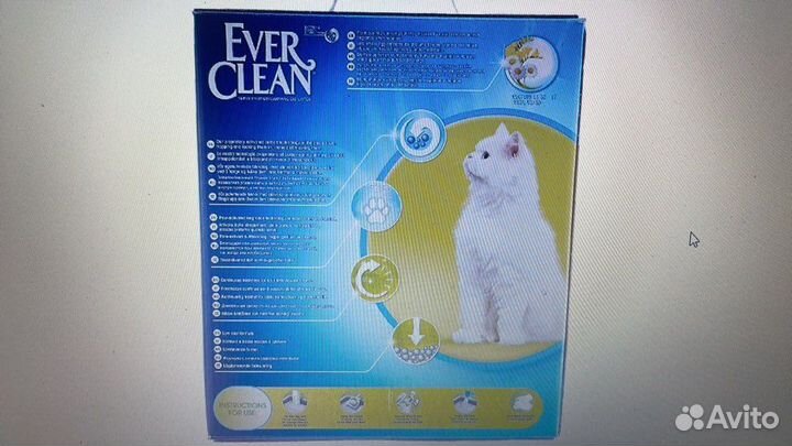 Ever Clean Spring Garden комкующийся наполнитель с