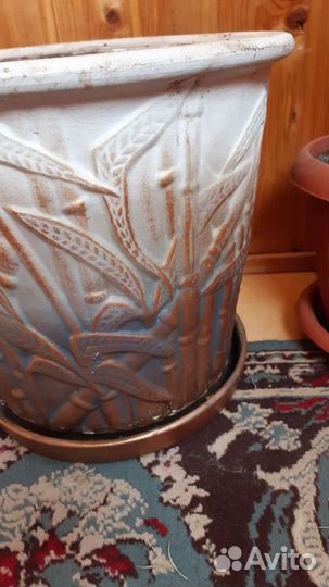 Горшок(напольный) для цветов керамика