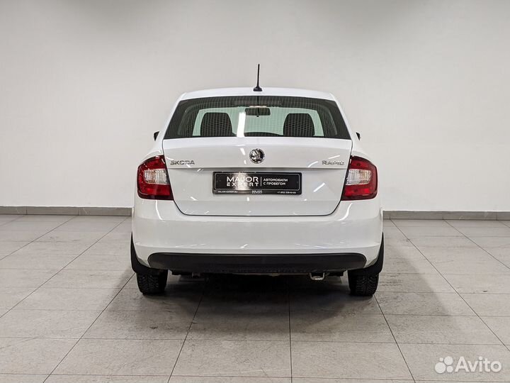 Skoda Rapid 1.6 МТ, 2017, 201 065 км