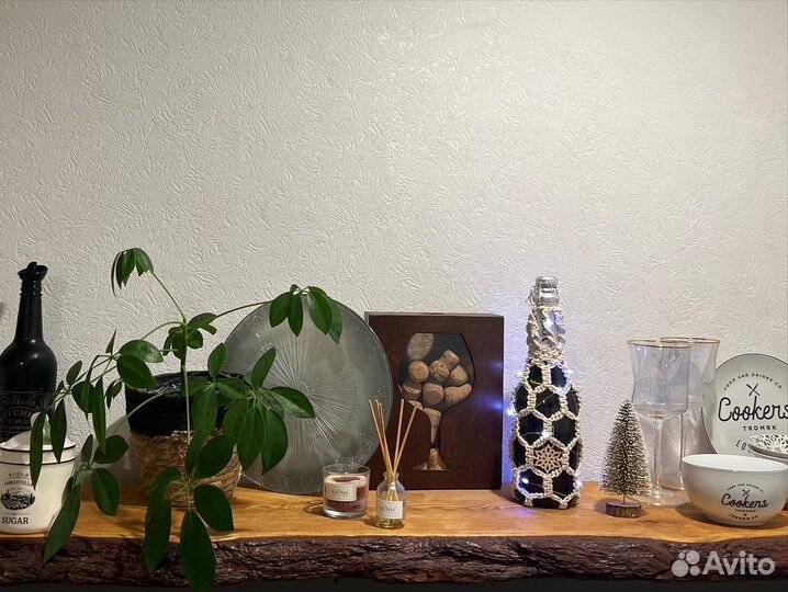 Подарок на новый год бутылка в оформлении