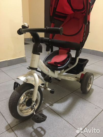 Детский велосипед с ручкой бу