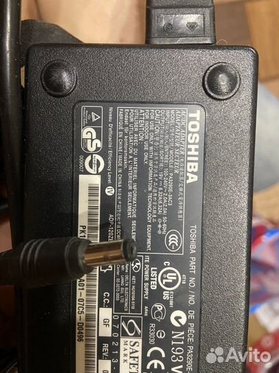 Блоки питания для ноутбуков HP,Samsung,Acer и пр