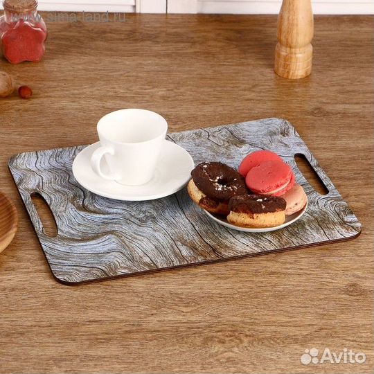 Доска разделочная и сервировочная -поднос 