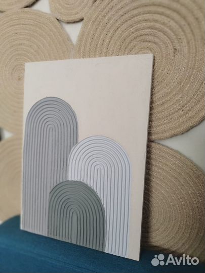 Интерьерная картина фактурная