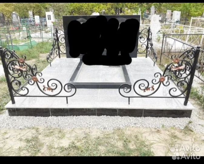 Установка памятников.Благоустройство мест захороне