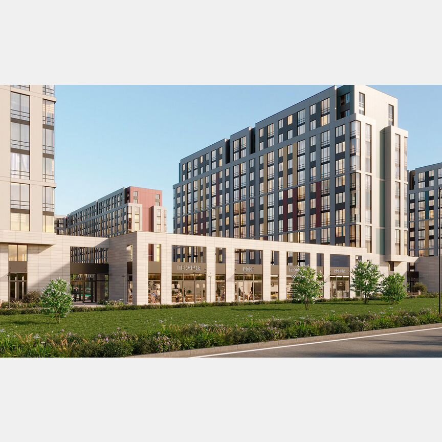 1-к. квартира, 32,3 м², 6/12 эт.