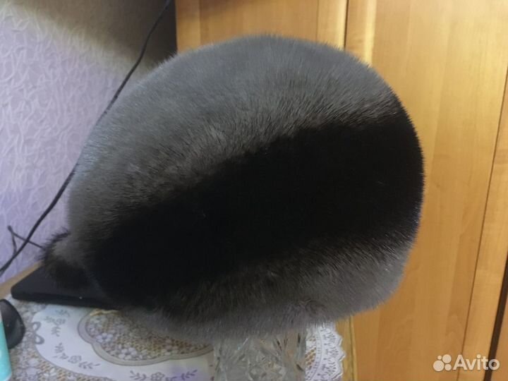 Норковая шапка женская