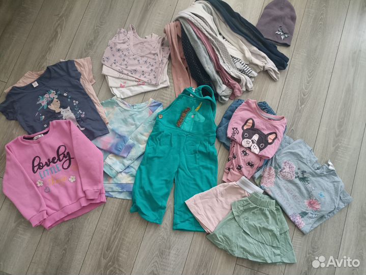 Пакет вещей для девочки 110