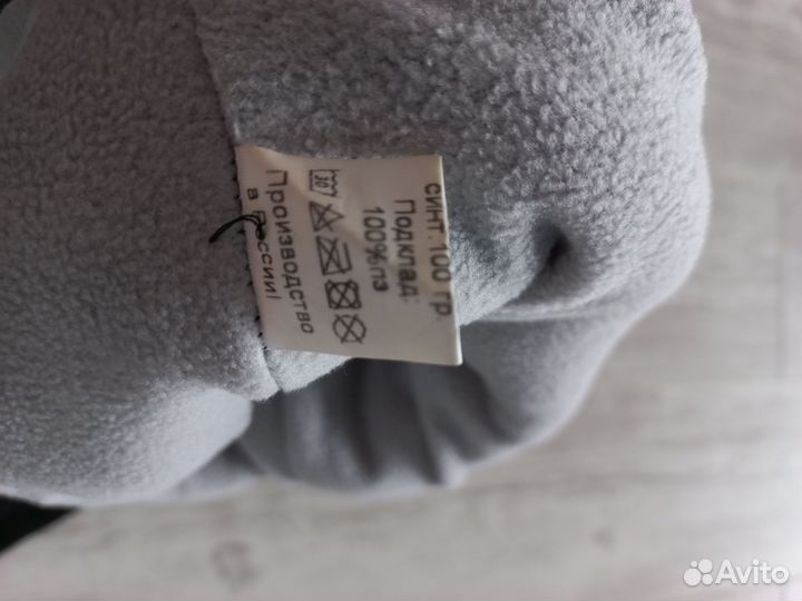 Детский комплект Шапка и снуд зима