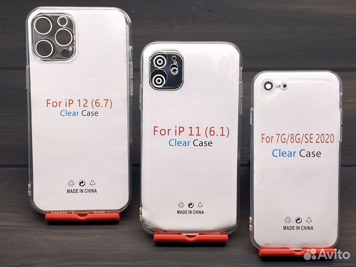 Силиконовый чехол на iPhone, Samsung, Huawei, Hono