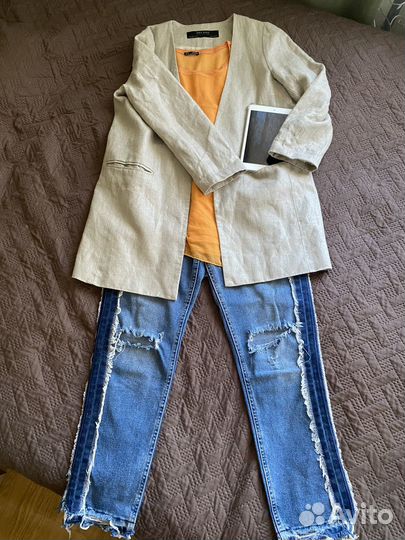 Футболка и пиджак Zara