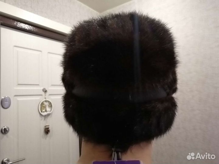 Шапка норковая женская новая